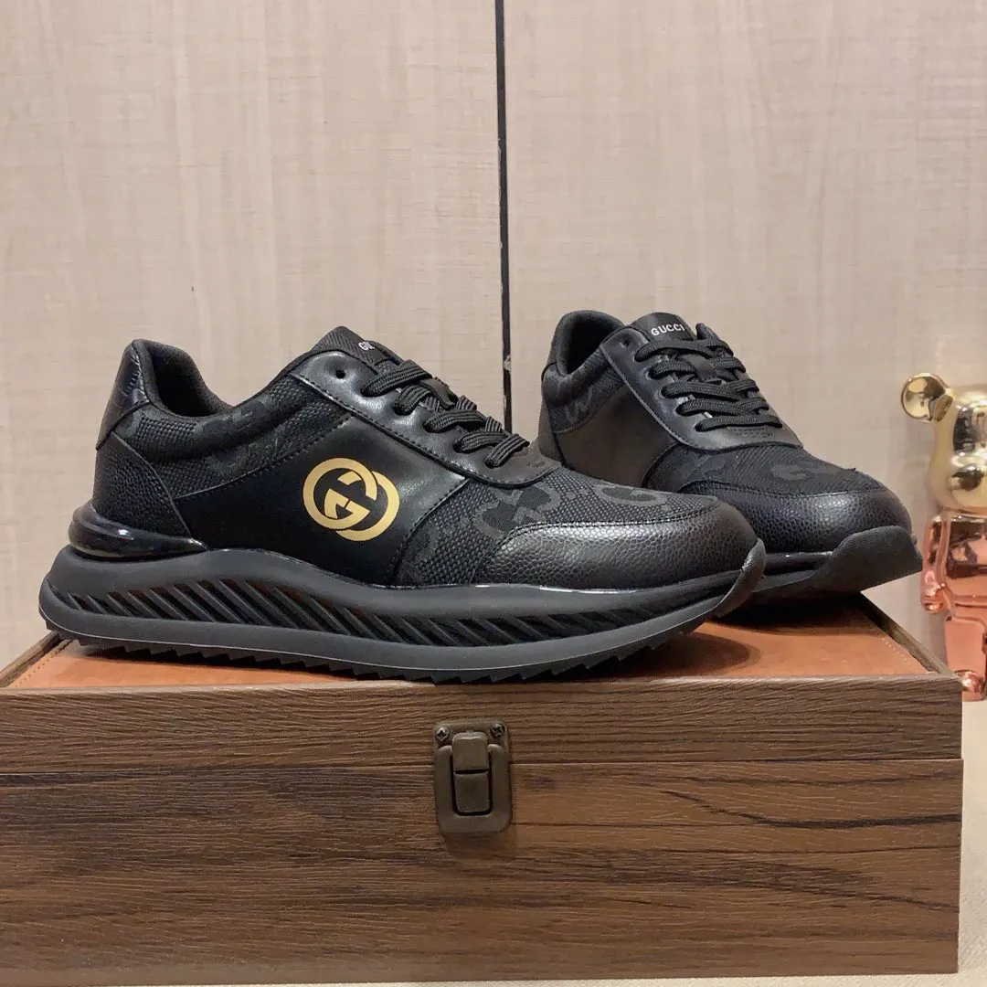 Men's men's shoes💰460💰💰🎩🎩[Lightning][Lightning] "Gucci*" The latest and most popular casual sports shoes, top brand [seduce] luxury~purchase, top~quality. [Strong] The upper is made of imported breathable cowhide with material ➕ breathable sheepskin feet (•) and fine workmanship. The original stylish and stylish soft rubber wear-resistant and non-slip outsole is light and comfortable on the feet. The real thing looks better when taken in real life. 413: code: 38-44, can be customized 45
